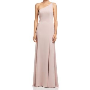 One Shoulder Prom Gown